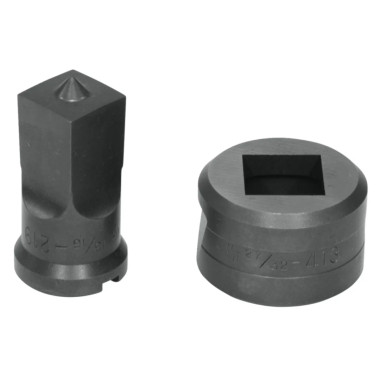 Edwards PDSQ13/16 13/16" Square Punch & Die Set with Key-Way