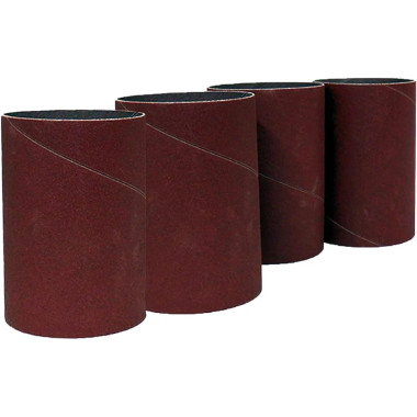 JET Tools 575944 Sanding Sleeves, 3" x 5-1/2", 150 Grit (4 pack)