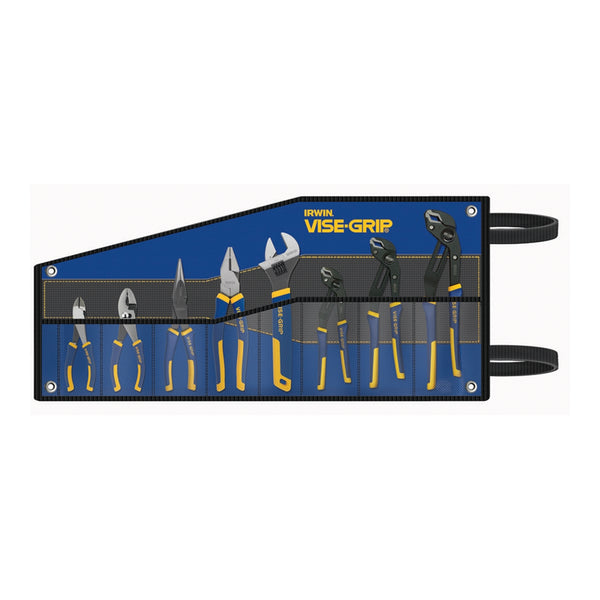 8 Piece GrooveLock/ProPliers Kit Bag Set