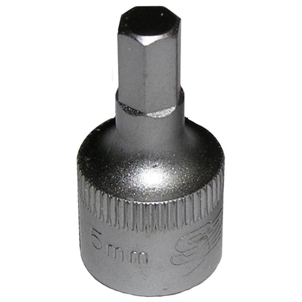 5mm Hex One Piece Drive Bit, 1/4" Square Drive
