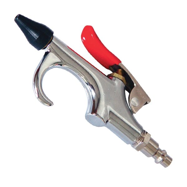 Viair 00045 Rubber-Tipped Blow Gun 1/4" Quick Connect Stud