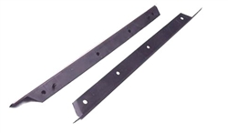 1982 - 1992 Camaro T-Top Drip Edge Flap Seals Pair, Plastic Version