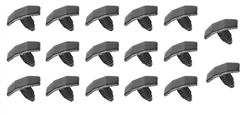 1970 - 1981 Camaro Hood to Cowl Rubber Weatherstrip Seal Installation Clip Set, Plastic