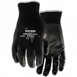 Watson Stealth Seamless Knit Nitrile Coated Gloves (L)