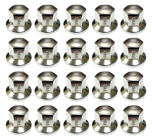 1980 - 1981 Camaro Aluminum Wheel Lug Nuts Set of 20, 12 x 1.5 METRIC