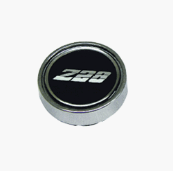 1980 - 1981 Camaro Five Spoke N90 Mag Aluminum Wheel Z28 Center Caps, Each