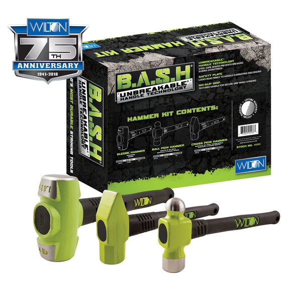B.A.S.H Mechanics Hammer Kit (3 Piece) WIL11111