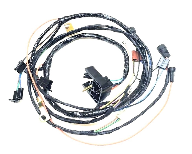 1971 Camaro Small Block V8 Engine Wiring Harness for TH400 Automatic Transmission Models and HEI Distributor