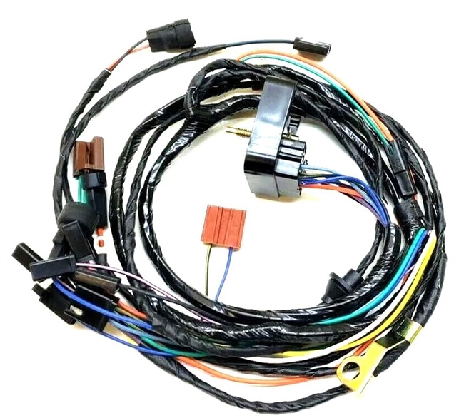 1970 Camaro Big Block V8 Engine Wiring Harness for Manual Transmission Models and Points Style Distributor