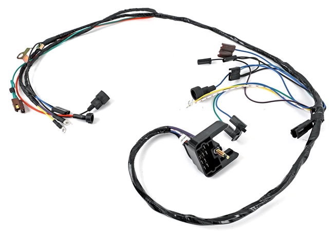 1970 Camaro Small Block V8 Engine Wiring Harness for Automatic Transmission Models (Except TH400) and Points Style Distributor