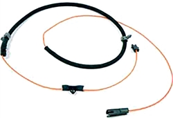 1971 - 1977 Camaro Trunk Light Extension Wire Harness with Black Protective Wrap