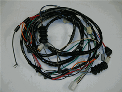 1971 Camaro Front Light Wiring Harness, V8 with Warning Lights, Internal Voltage Regulator