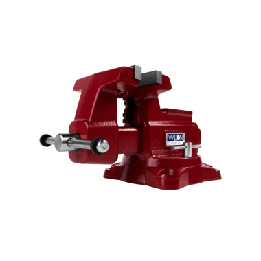 Wilton Utility HD Bench Vise 6-1/2" Jaw Width, 6-1/4" Jaw Opening, 360° Swivel Base