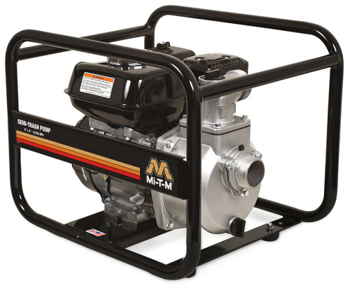 Mi-T-M WTP-S02-1MGH Semi-Trash Pumps, Semi-Trash Pump 2-Inch