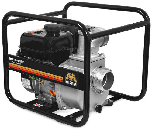 Mi-T-M WTP-S03-2MGM Semi-Trash Pumps, Semi-Trash Pump 3-Inch