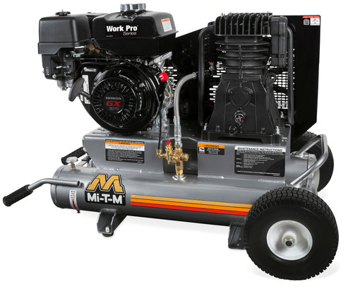 Mi-T-M AM2-PH09-08WP Air Compressors,8-Gallon Two Stage Gasoline