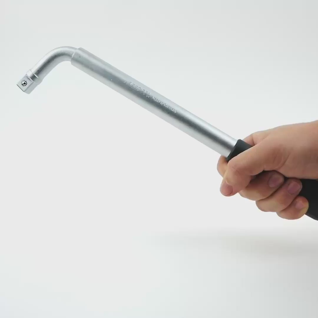 Hazet 772 Telescopic Wheel Nut Breaker Bar, 1/2" Drive