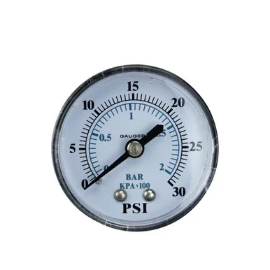 Accurate Pool Pressure Monitoring with a 2″ Side Mount Filter Pressure Gauge