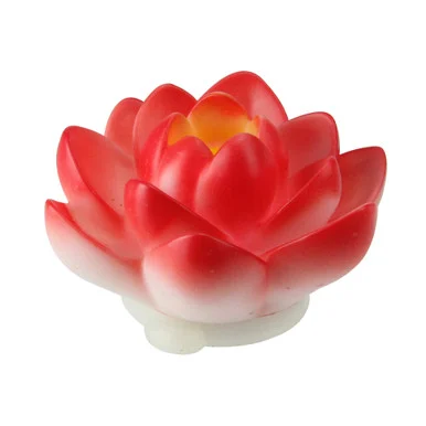 Add Color and Style to Your Pool with a 4″ Red Floating Flower LED Pool Light!