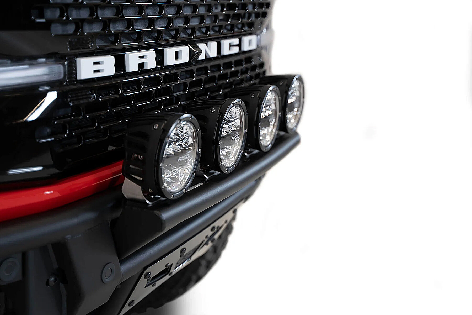 ADD Offroad L2357000201NA PRO Bolt-On Light Hoop for 21-26 Ford Bronco with PRO Bolt-On Front Bumper