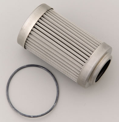 Aeromotive 12604 Replacement Fuel Filter Element 100-Micron Stainless 10AN ORB