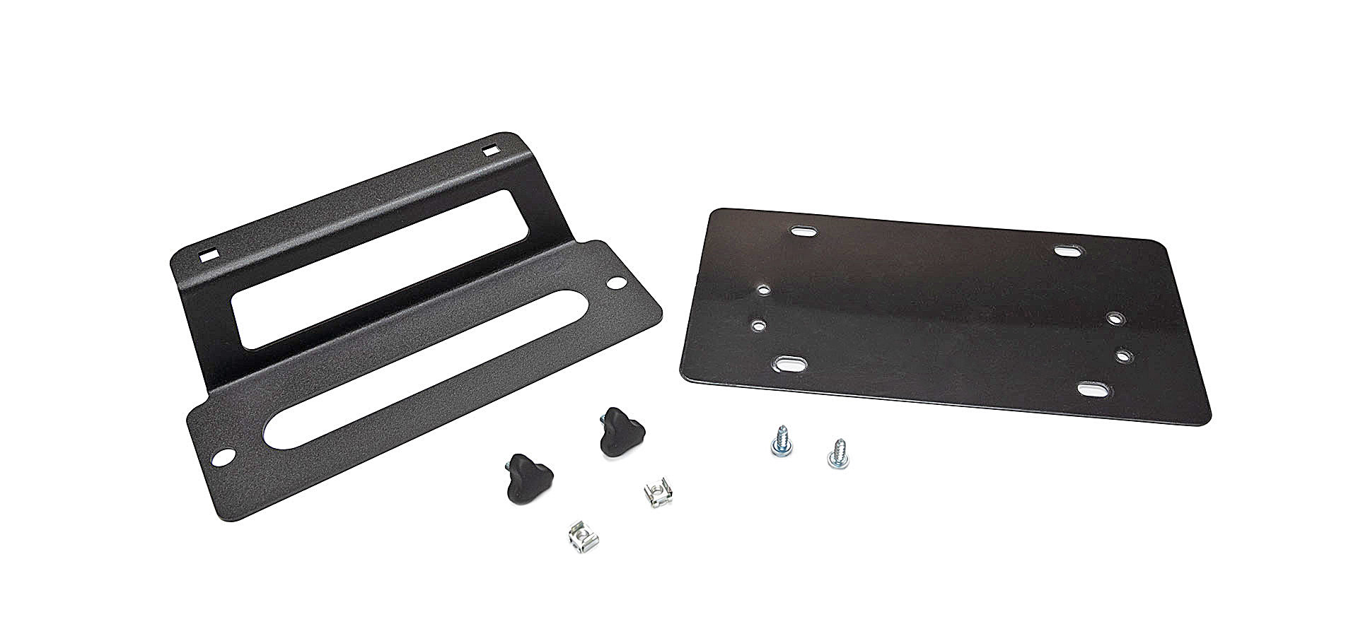 AEV 12301080AC Hawse Fairlead License Plate Bracket for EX/RX Front Bumper