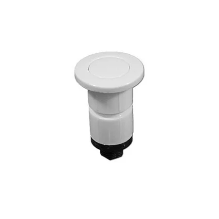 Air Button, Presair Gunite, White, 1″ PVC : B330W