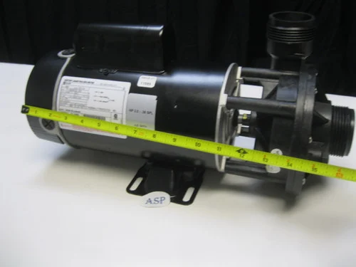 Aqua-Flo FMHP 1.0HP 230V 2-Speed Spa Pump – 48 Frame, 1-1/2″ Ports, 7.7A