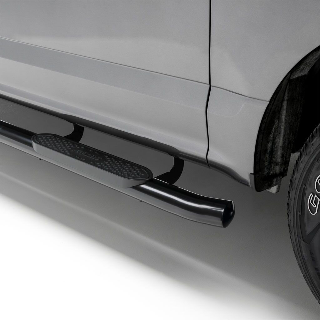 Aries S224050 4" Oval Side Bars in Black Steel for 21-26 Ford Bronco 4-Door