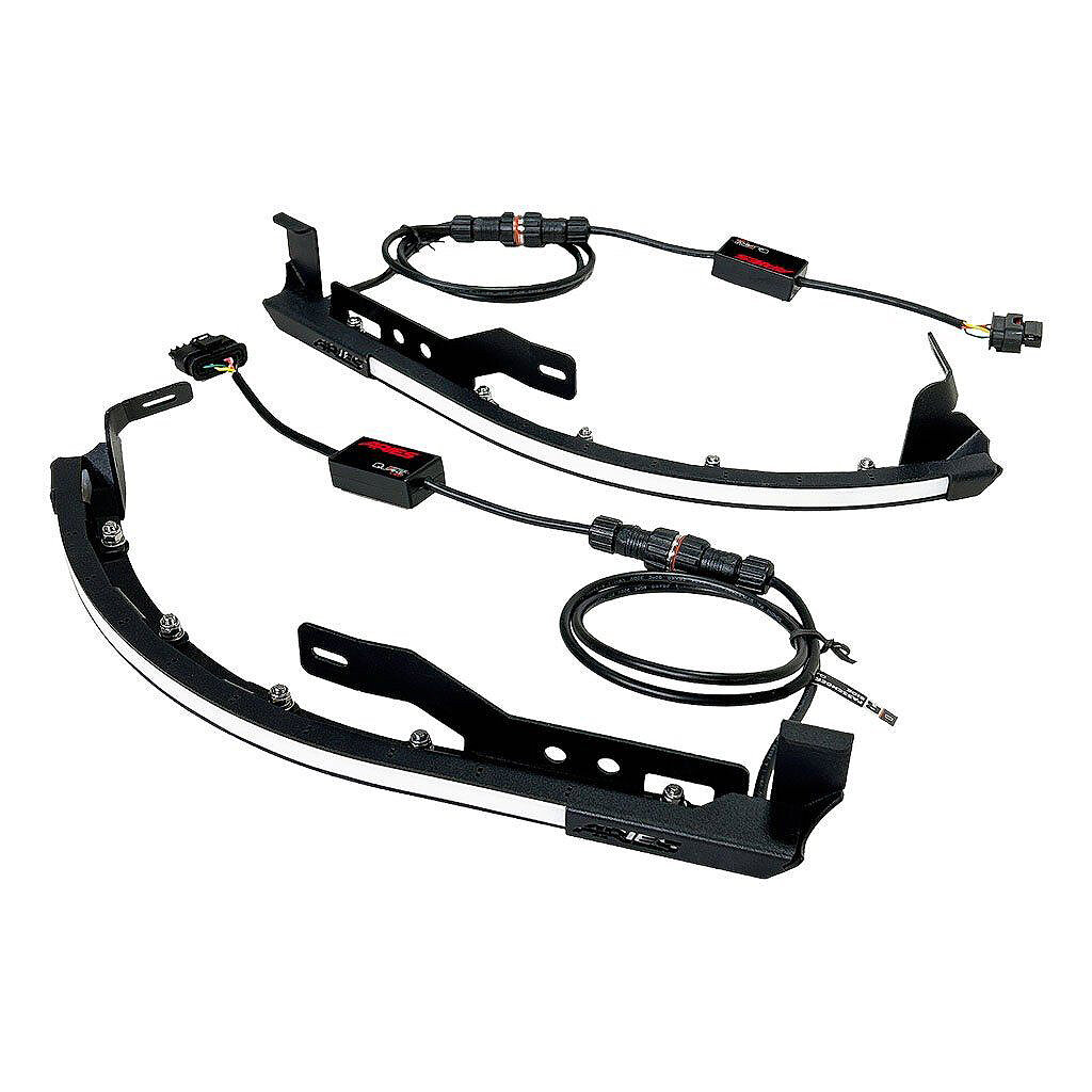 Aries 1500235 LED Fender Lights for 18-23 Jeep Wrangler JL & Gladiator JT