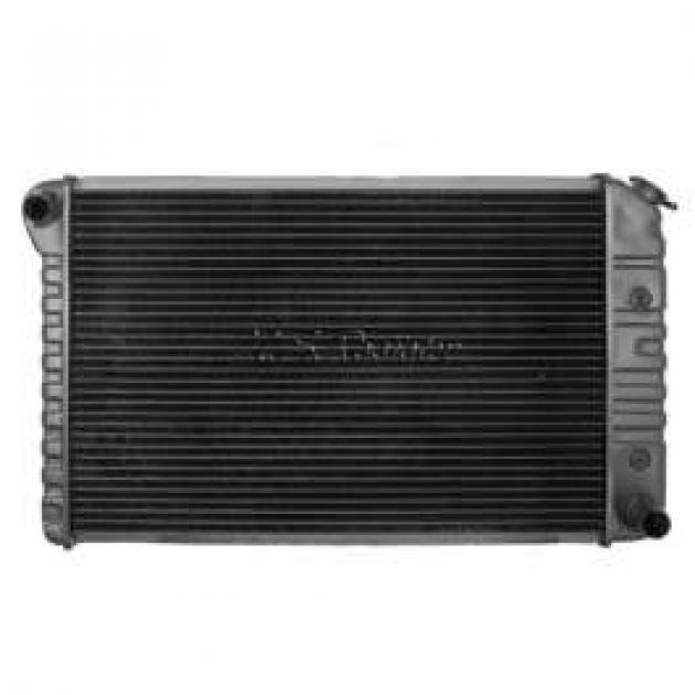 El Camino Radiator, 267/350ci, 4-Row, For Cars With Manual Transmission & Air Conditioning, Desert Cooler, U.S. Radiator, 1980-1987