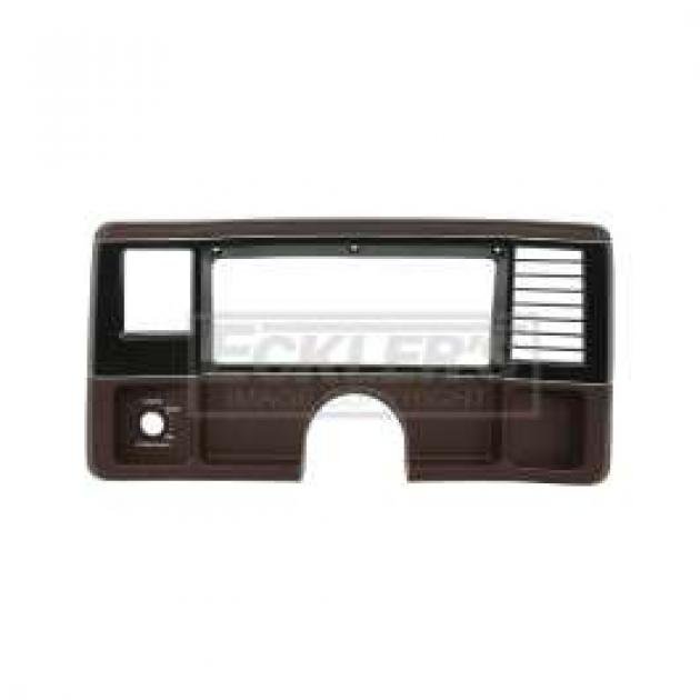 El Camino Dash Face Plate, Dark Claret (Maroon), 1986-1987