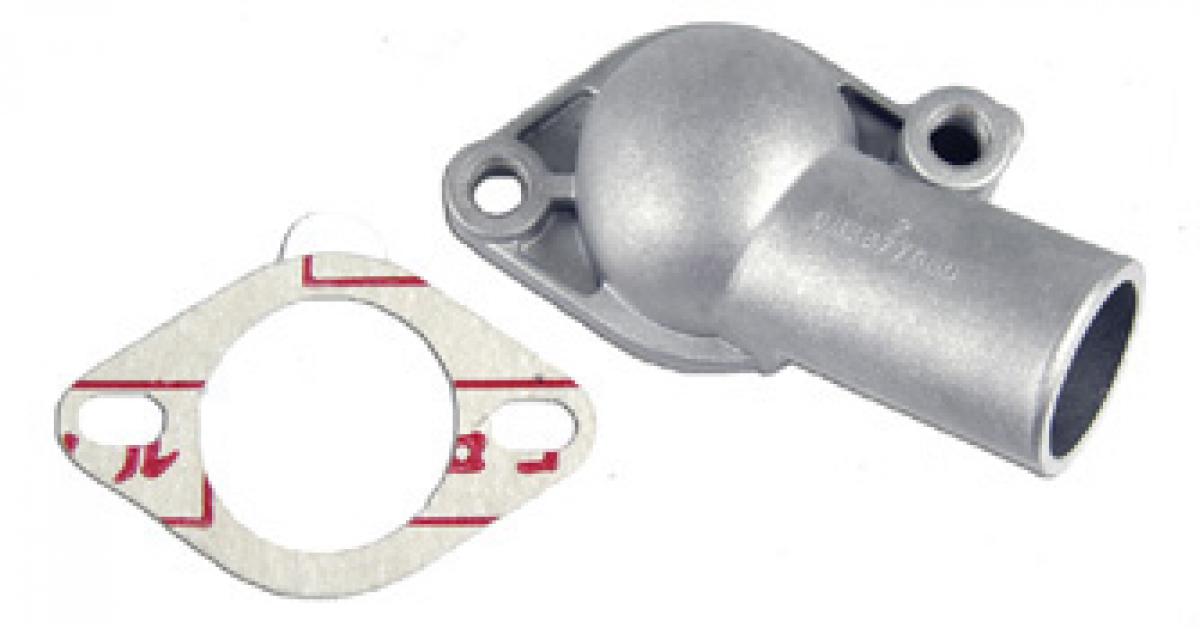 Classic Headquarters Thermostat Housing Aluminum, W/Part# W-544