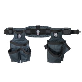 Badger Series Gunmetal Grey Carpenter Tool Belt - Large