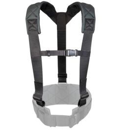 Occidental Leather Badger Gunmetal Grey Tool Belt Suspenders - Gun Metal
