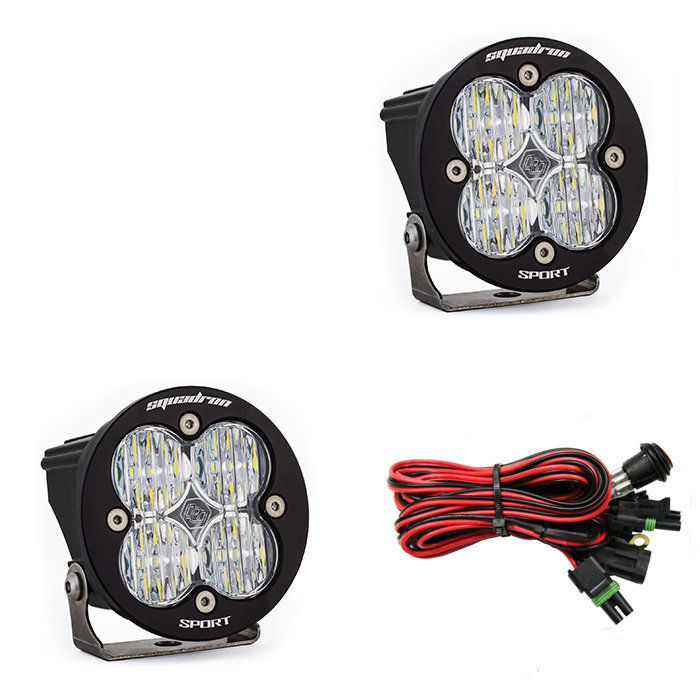 Baja Designs 2.0 Squadron-R Sport Wide Cornering Beam LED Lights