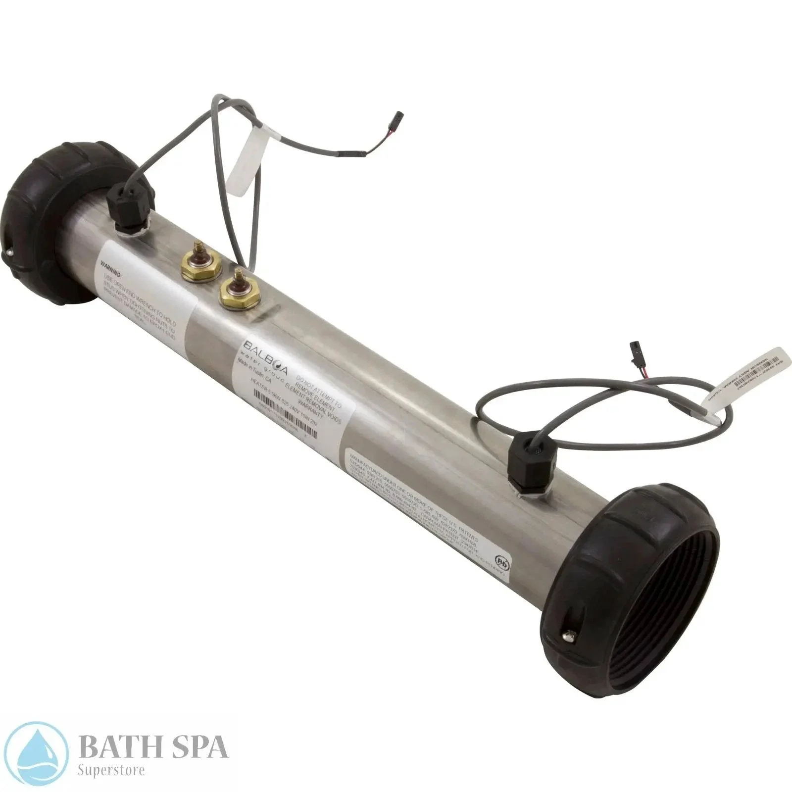 Balboa M7 4.0kW Flo-Thru Spa Heater Titanium [230V] [2″ x 15″] 58104