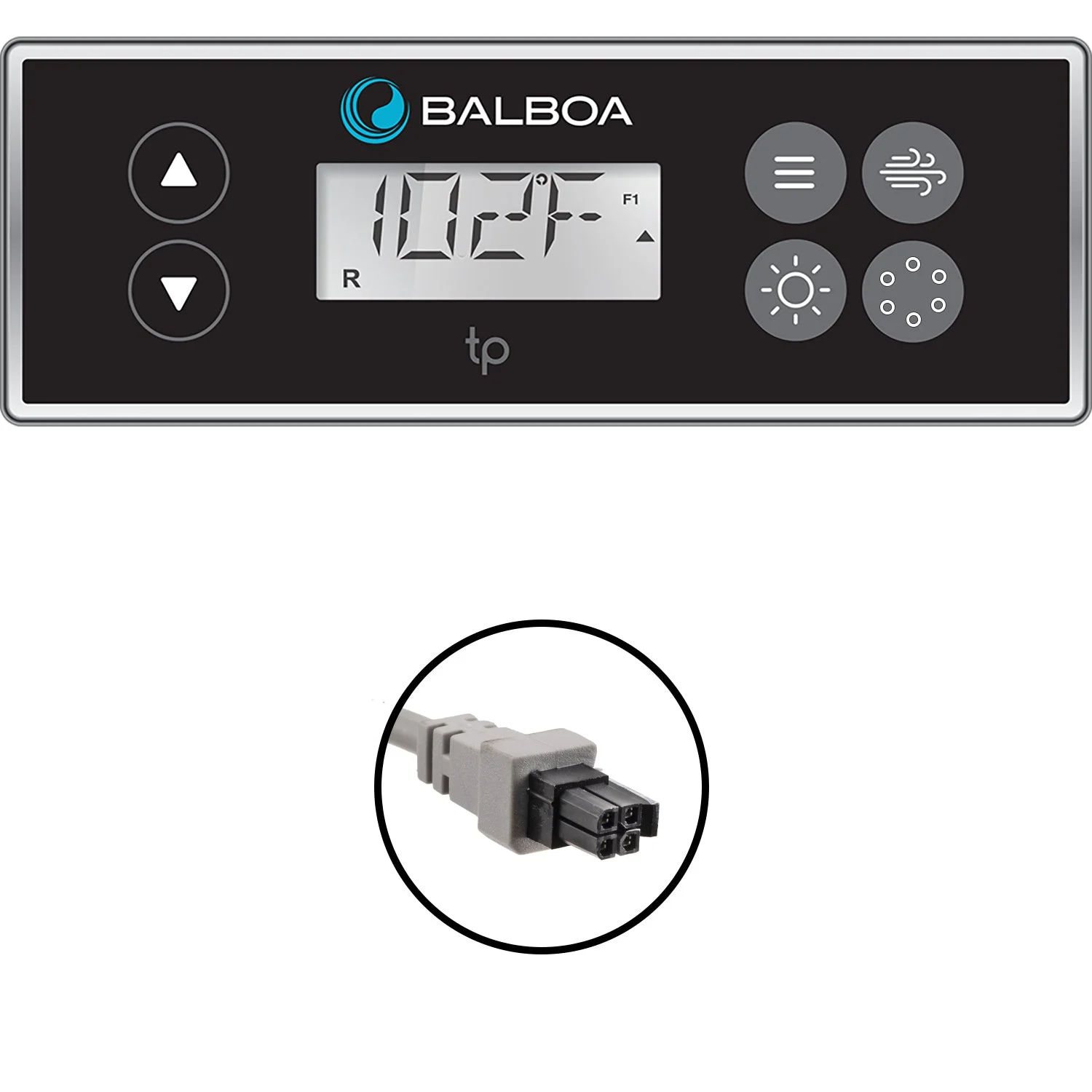 Balboa TP500 6¼”W Topside Keypad – 57237