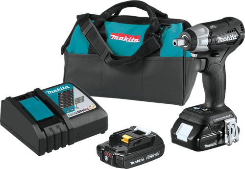 18V LXT™ Lithium-Ion Sub-Compact Brushless Cordless 1/2" Sq. Drive Impact Wrench Kit (2.0Ah), XWT13RB