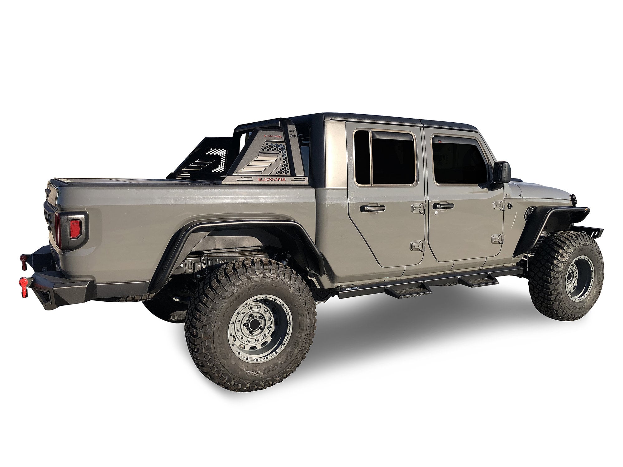 Black Horse Off Road Armour II Roll Bar Kit for 20-26 Jeep Gladiator JT