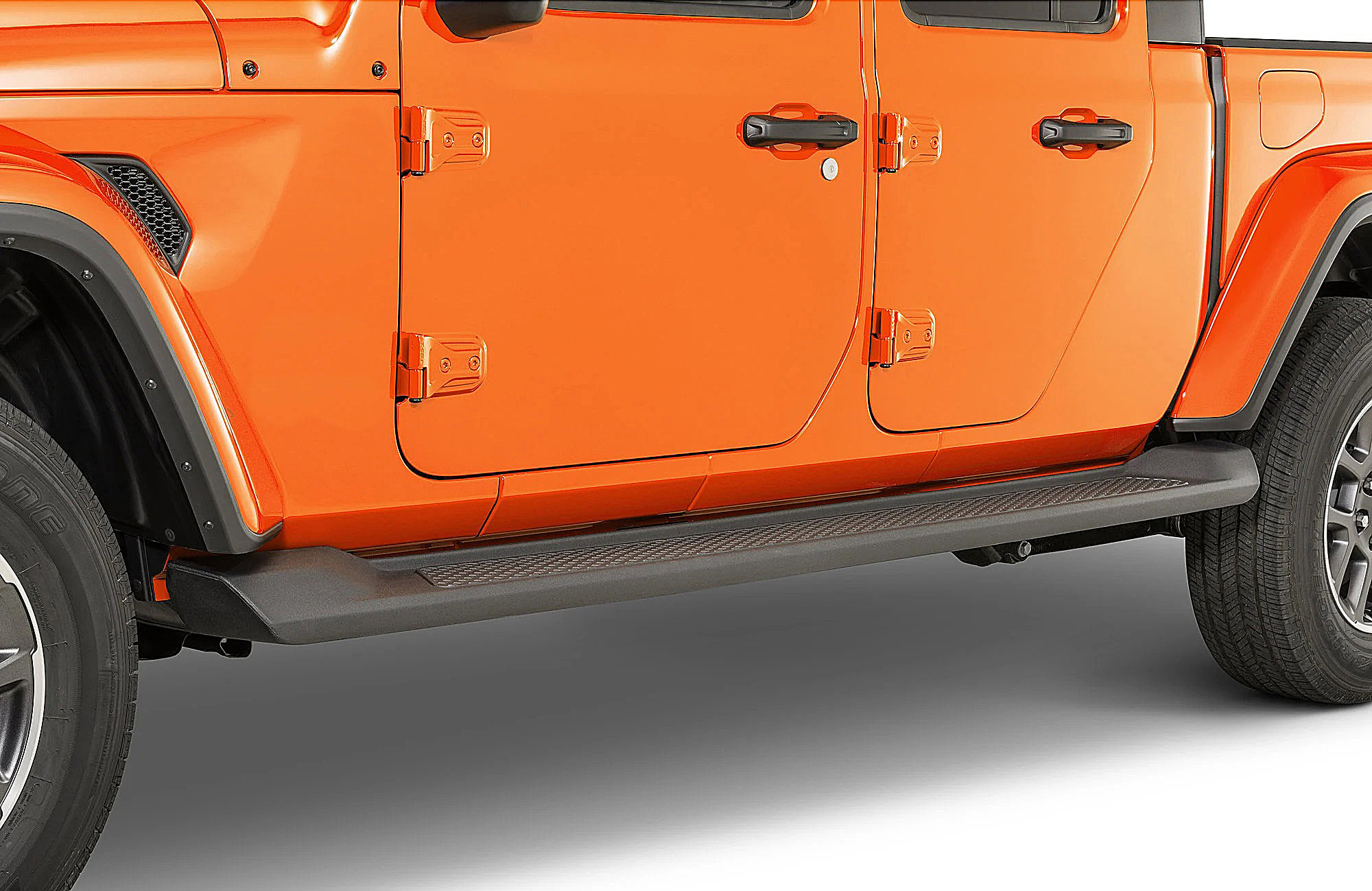Black Horse Off Road RJEGL20 OEM Replica Running Boards for 20-26 Jeep Gladiator JT
