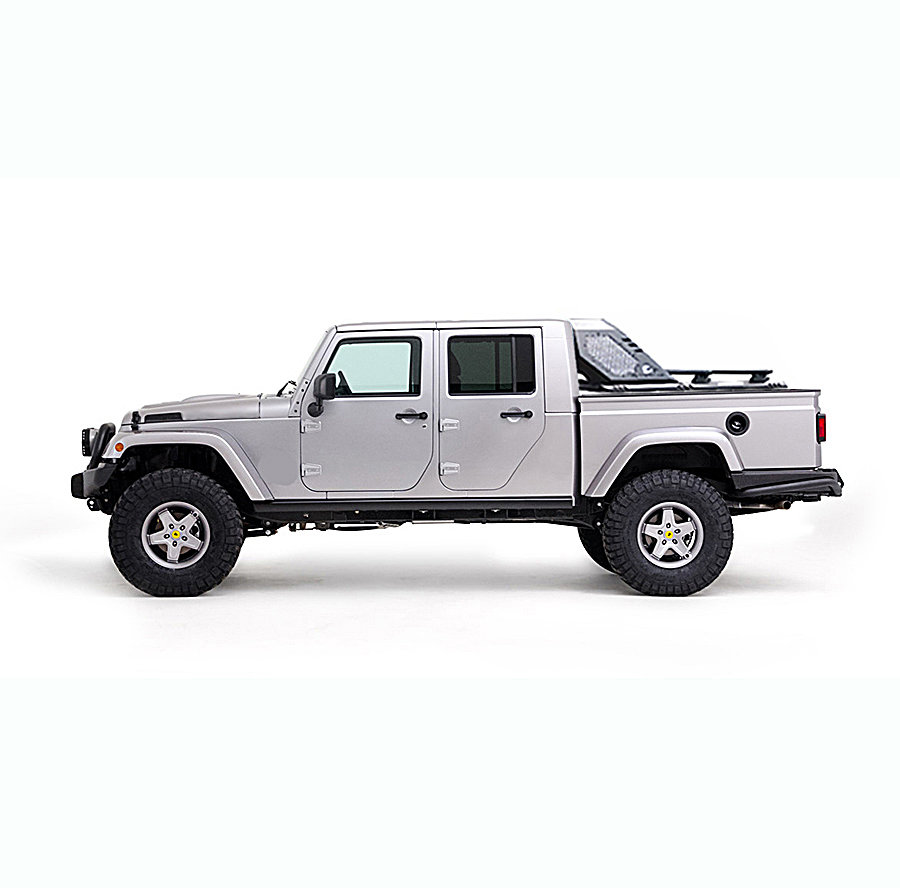 Black Horse Off Road VRCB6409B-G Vigor Roll Bar with Cross Bar for 20-26 Jeep Gladiator JT