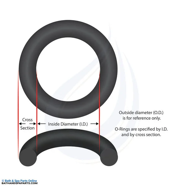 Blue-White F-450N Adapter Viton O-Ring (F-4411V)
