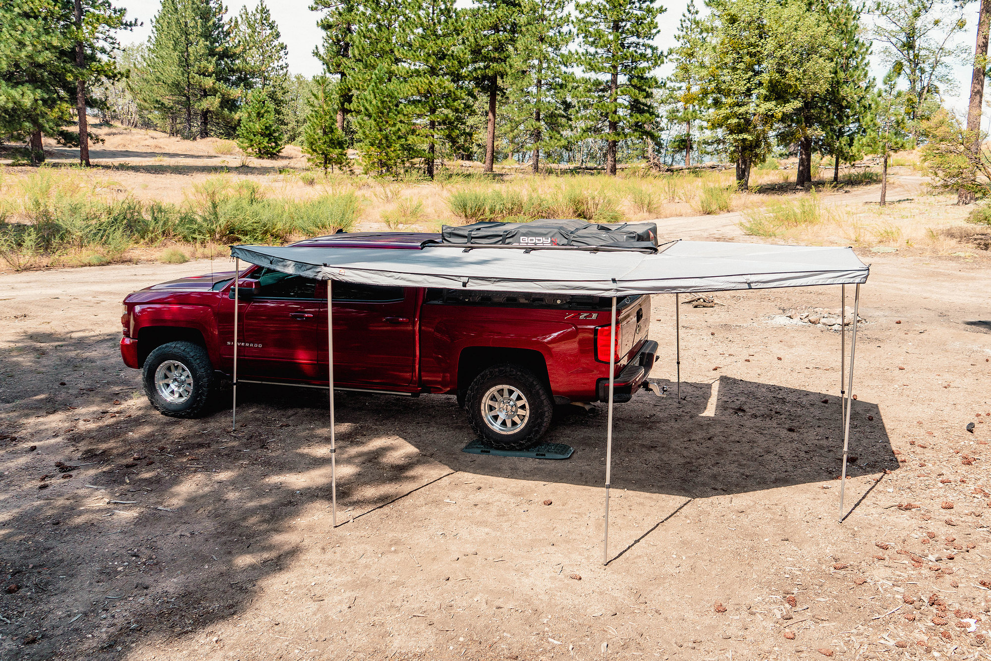 Body Armor 20026 Sky Ridge 270XL Awning with Mounting Brackets -Driver Side