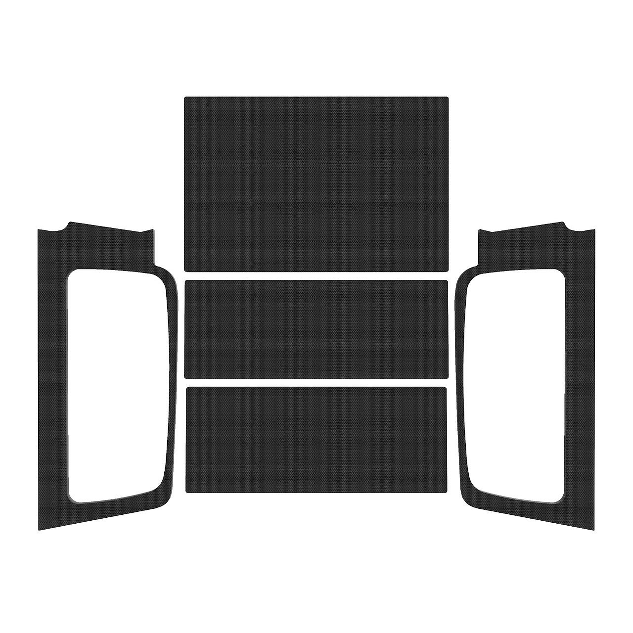 Boom Mat Hardtop Sound Deadening Headliner for 04-06 Jeep Wrangler Unlimited LJ