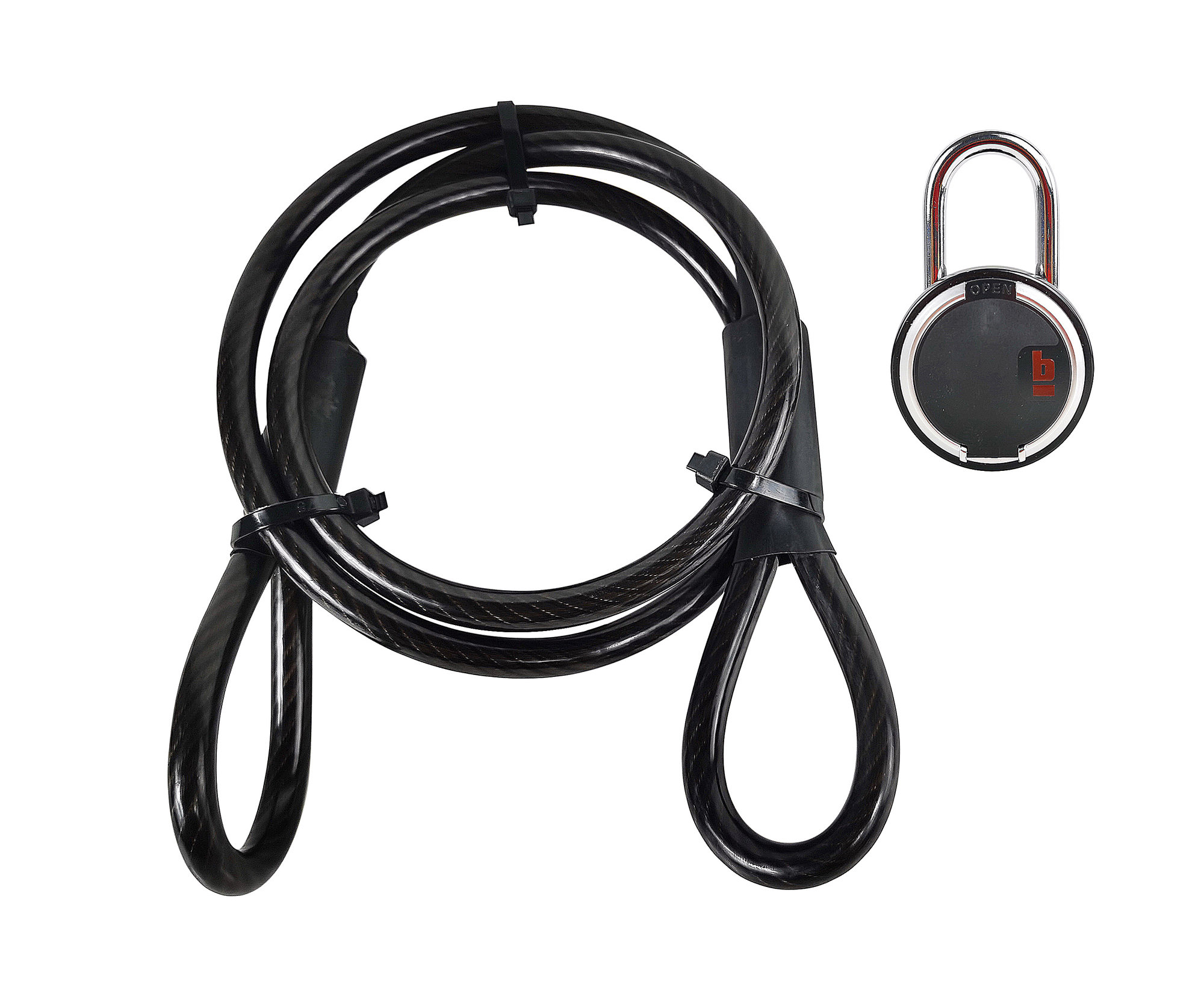 Brok 57642 PRINTLOCK Smart Padlock & Cable