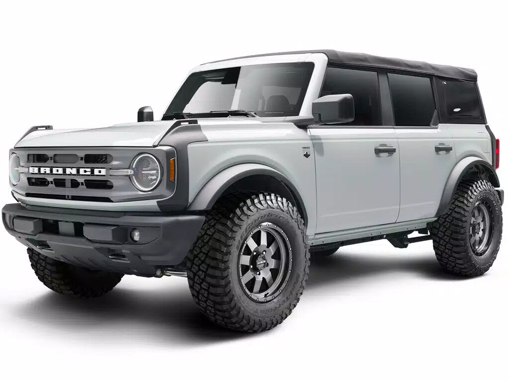 Bushwacker 14124 Trail Armor Corner Guards for 21-26 Ford Bronco