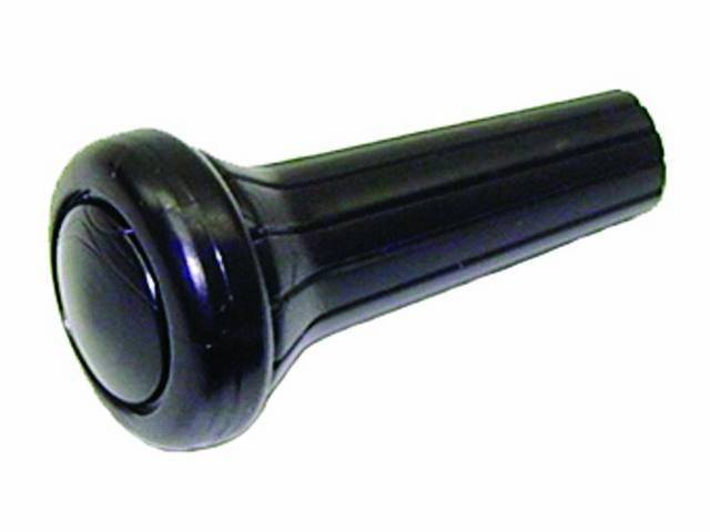 Turn Signal Lever / Tilt Wheel Release Lever Knob, Black, reproduction