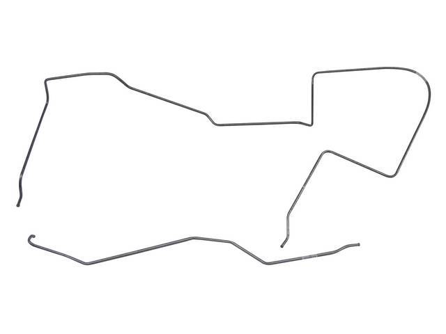 Fuel Tank to Fuel Pump Line Set, RH side routing, Carbon Steel (OE Style), reproduction