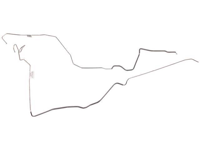 Fuel Tank Return Line Set,, 1/4 Inch O.D., Carbon Steel (OE Style), (2), Reproduction